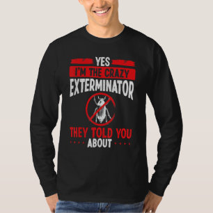 Camiseta Técnico de Controle de Pragas Sou o Trabalhador de