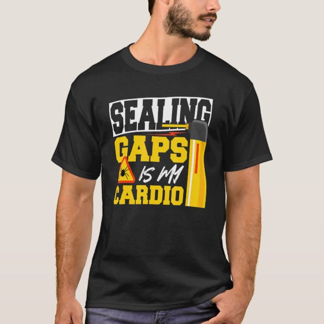 Camiseta Técnico De Controlo De Pest Para Especiais De Exte (Frente)