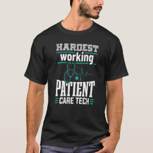 Camiseta Técnico de Cuidados com Doentes PCT Roupa de Tecno