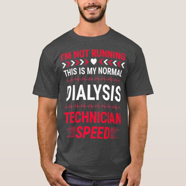 Camiseta Técnico de Diálise Premium (Frente)