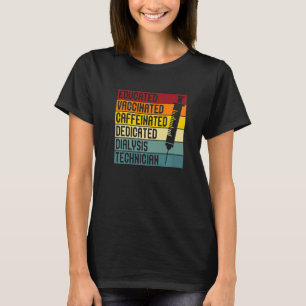 Camiseta Técnico de Enfermagem em Nefrologia Retro Técnico 