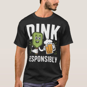Camiseta Técnico de Esporte de Remo de Pickleball Amante de