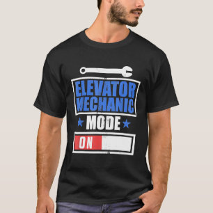 Camiseta Técnico de Estudo de Manutenção Mecânica do Elevat
