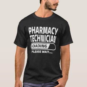 Camiseta Técnico de Farmácia Carregando Farmácia de Ciência