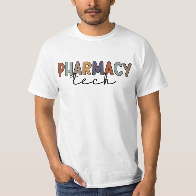 Camiseta Técnico de Farmácia da Pharmacy Tech (Frente)