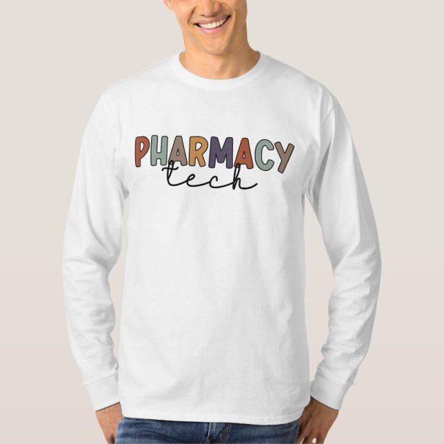 Camiseta Técnico de Farmácia da Pharmacy Tech (Frente)