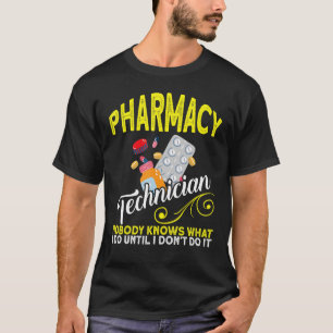 Camiseta Técnico De Farmácia De Fato De Fato Ninguém Conhec