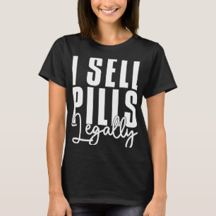 Camiseta Técnico de Farmácia Farmacêutica Engraçada