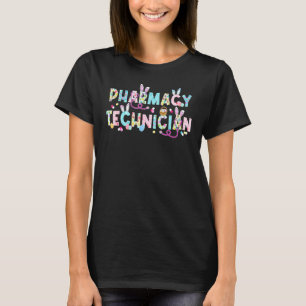 Camiseta Técnico de Farmácia Funny Farmacêutica Happy E