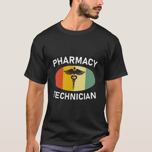 Camiseta Técnico de Farmácia PT (Frente)