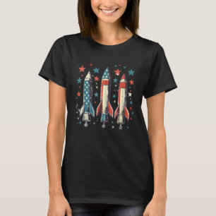 Camiseta Técnico de Fogos de Artifício Antigos 4 de Julho E