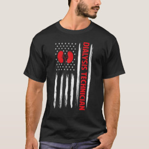 Camiseta Técnico de Hemodiálise em Nefrologia da Bandeira A