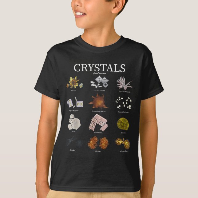 Camiseta Técnico de Laboratório de Cristal de Urina de Labo (Frente)