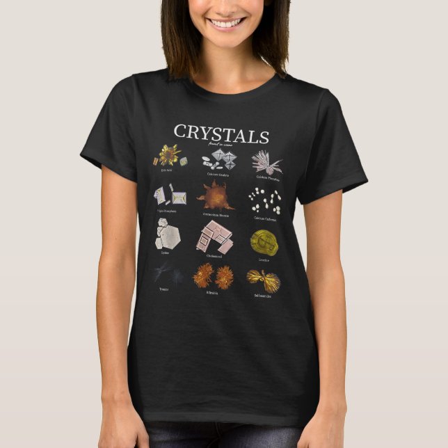 Camiseta Técnico de Laboratório de Cristal de Urina de Labo (Frente)