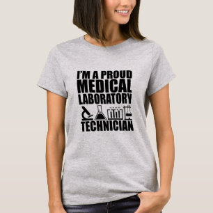 Camiseta Técnico de laboratório de laboratório médico