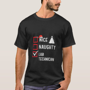 Camiseta Técnico De Laboratório De Natal Legal Malicioso Ro