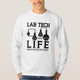 Camiseta Técnico de Laboratório de Química do Médico de Vid