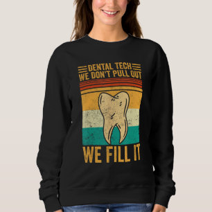 Camiseta Técnico de Laboratório Dentário Não Puxe Nós Preen