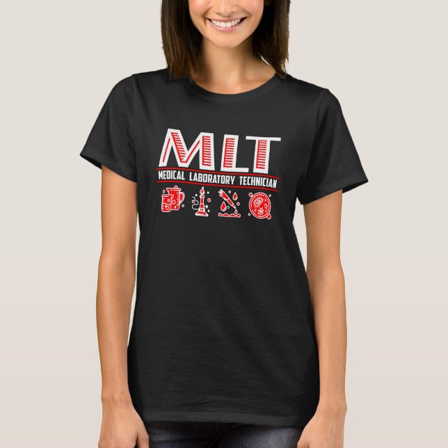 Camiseta Técnico de Laboratório Médico Ama Laboratório de C (Frente)