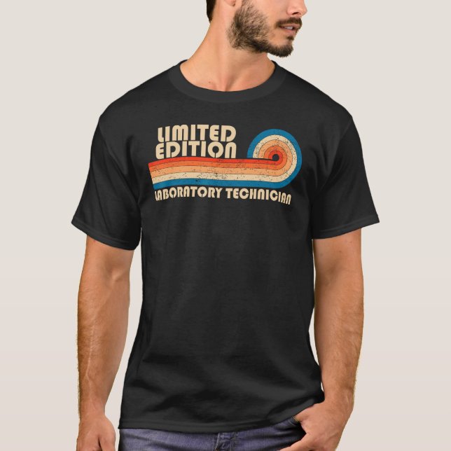 Camiseta TÉCNICO DE LABORATÓRIO Profissão de Emprego Funny  (Frente)