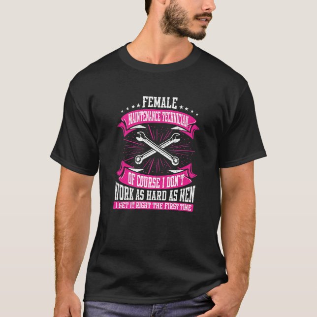 Camiseta Técnico de Manutenção (Frente)