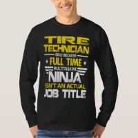 Técnico de Pneus Ninja Não É Um Título de Trabalho