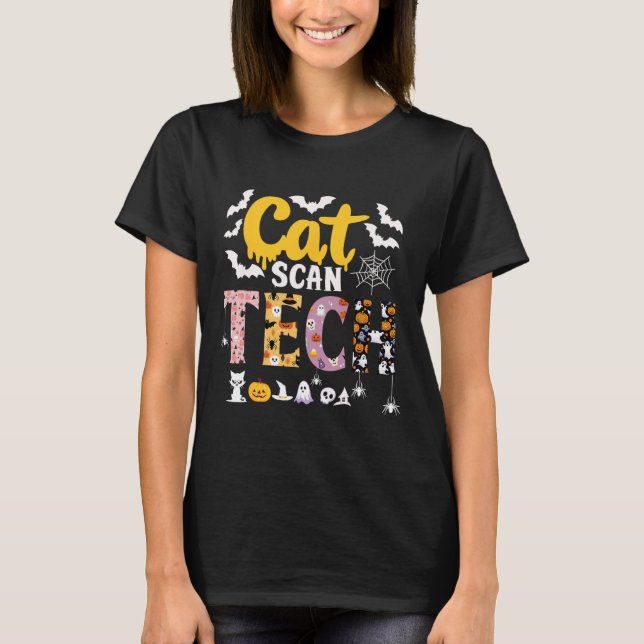 Camiseta Técnico de Rad Ct de Tomografia Computadorizada Fa (Frente)