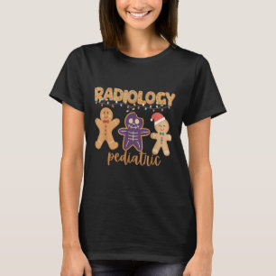Camiseta Técnico de Radiologia Pediátrica Homem de Biscoito