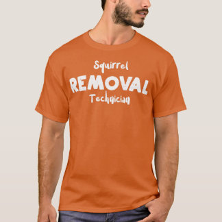 Camiseta Técnico de remoção de esquilo