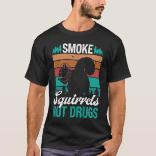 Camiseta Técnico de remoção do esquilo de caça ao esquilo d