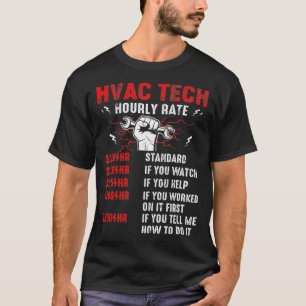 Camiseta Técnico de Reparador Engraçado com Design de Tax