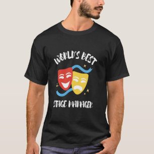 Camiseta Técnico de Teatro da Tripulação e Gerente de Palco