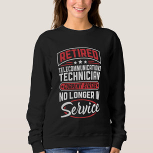 Camiseta Técnico de telecomunicações aposentado não entra m