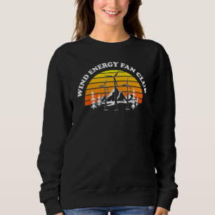 Camiseta Técnico de turbina eólica com ventilador de energi