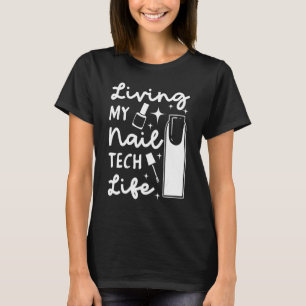 Camiseta Técnico de Unhas Manicure Profissional Técnico Art