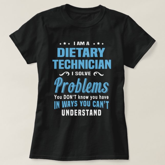 Camiseta Técnico Dietético (Frente do Design)