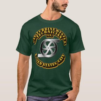 Camiseta Técnico do sistema de turbina a gás de taxa de mar