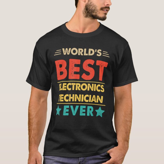 Camiseta Técnico dos melhores Eletrônicos do mundo de sempr (Frente)