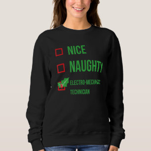 Camiseta Técnico eletro-mecânico Funny Pajama Christm