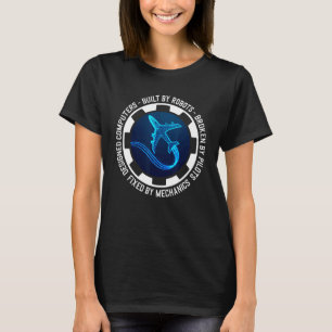 Camiseta Técnico Engenheiro de Aviação Mecânico de Aeronave