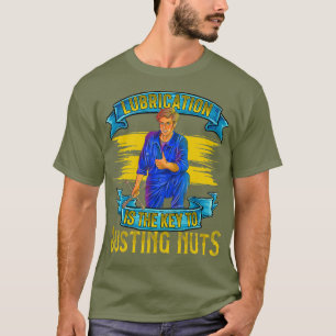 Camiseta Técnico Engraçado de Reparação Mecânica de Co