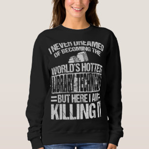 Camiseta Técnico exclusivo de Roupa da biblioteca