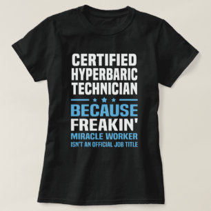 Camiseta Técnico hiperbárico certificado