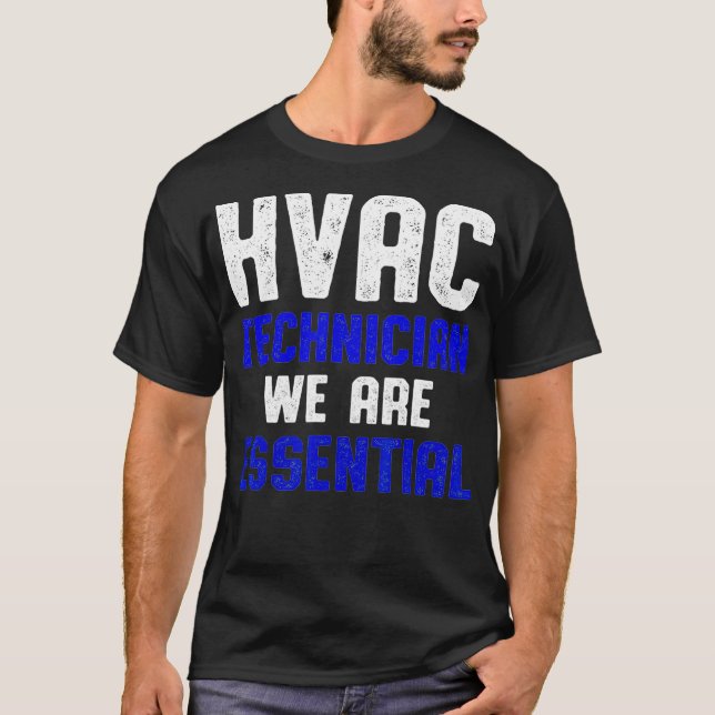 Camiseta Técnico HVAC Funny HVAC Tech (Frente)