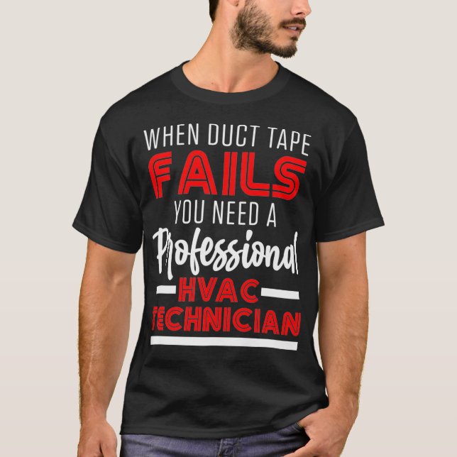 Camiseta Técnico HVAC Funny HVAC Tech Premium _2 (Frente)