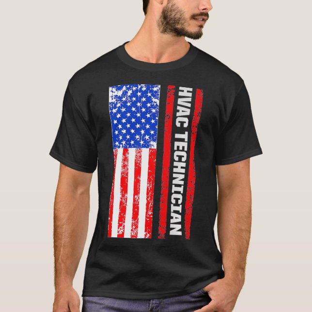 Camiseta Técnico HVAC Plan Funny HVAC Tech Premium (Frente)