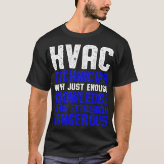 Camiseta Técnico HVAC Suficientemente Engraçado na HVAC Tec