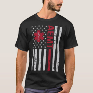 Camiseta Técnico Médico de Emergência Avançado da AEMT USA 