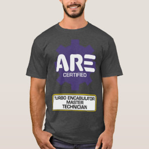 Camiseta Técnico principal do Turbo Encabulator