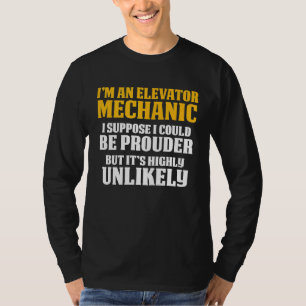 Camiseta Técnico Propulsor de Manutenção Mecânica do Elevad